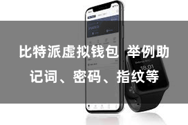 比特派虚拟钱包 举例助记词、密码、指纹等