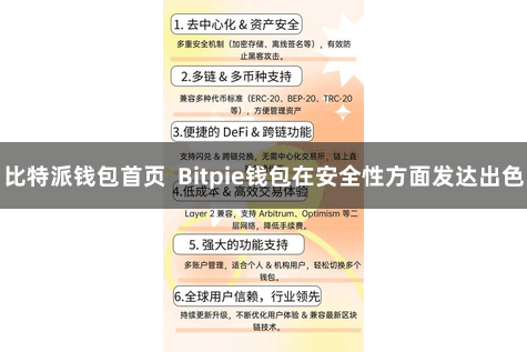 比特派钱包首页 Bitpie钱包在安全性方面发达出色